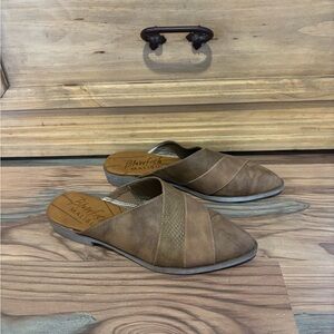Blowfish Brown Slip-On Loafers